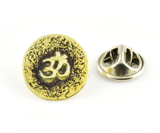 Om Brooch Pin