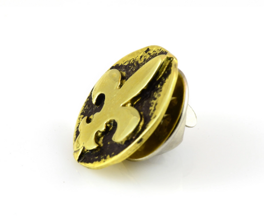 White Lily Brooch Pin