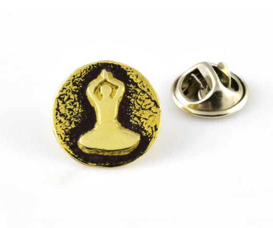 Thanksgiving Meditation Brooch Pin