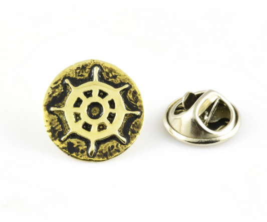 Wheel Brooch Pin