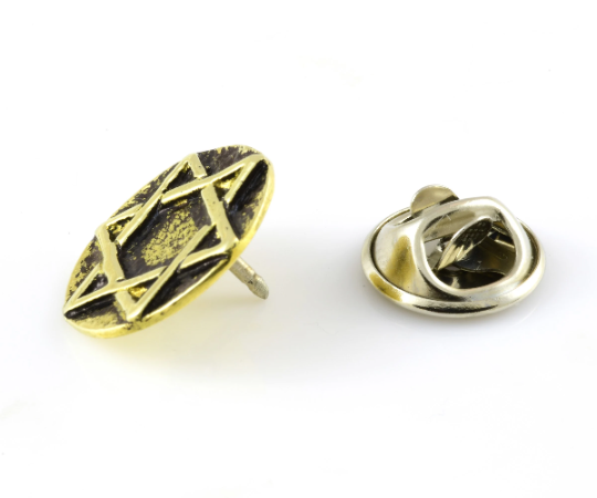 Star of David Brooch Pin