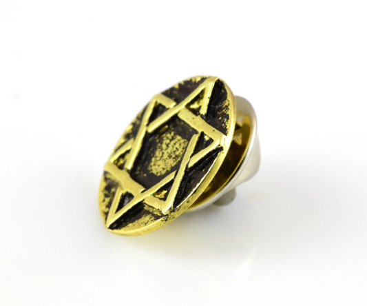 Star of David Brooch Pin