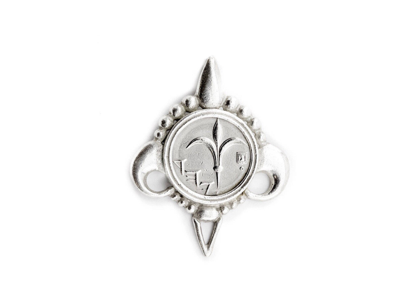 925 Sterling Silver coin necklace with 1 new sheqel coin of Israel