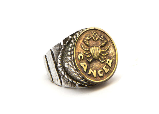 Cancer Sign Astrology Zodiac Ring