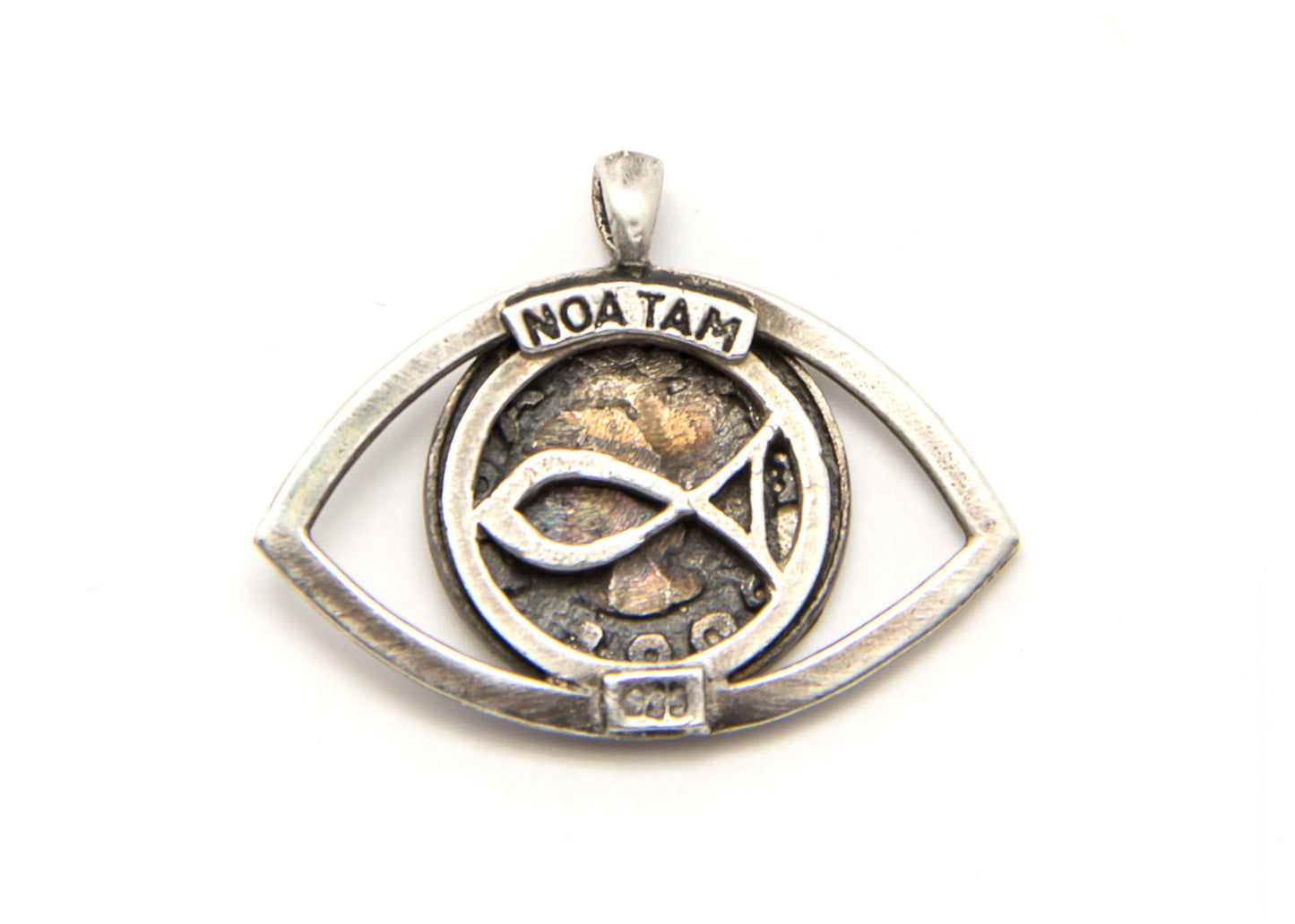 Aries Sign Astrology Zodiac Pendant Eye Charm Necklace