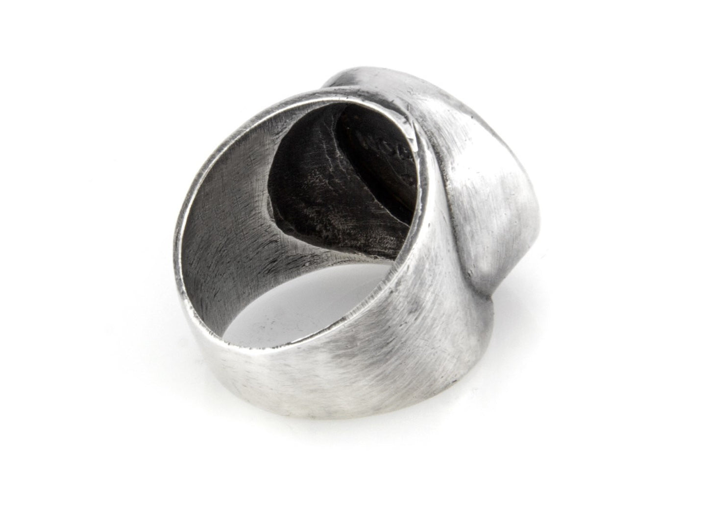 Treble Klef Musical Coin Medallion Ring