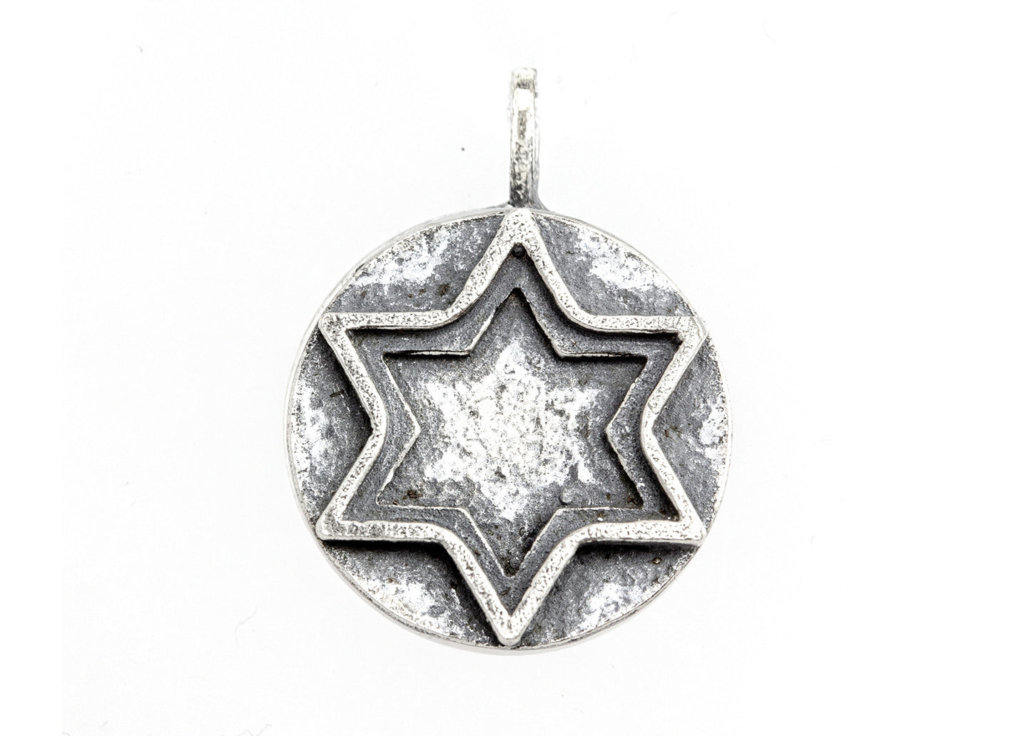 925 Sterling Pendant Silver With Star of David