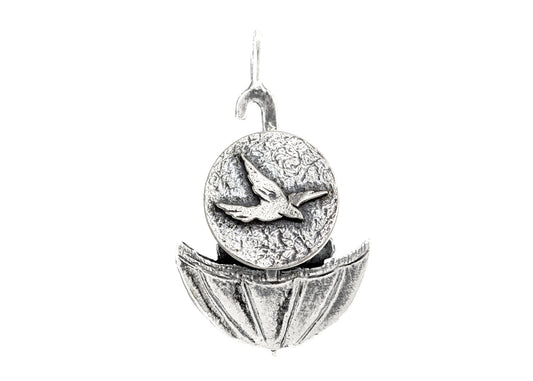 Bird Flying Umbrella Medallion of Israel