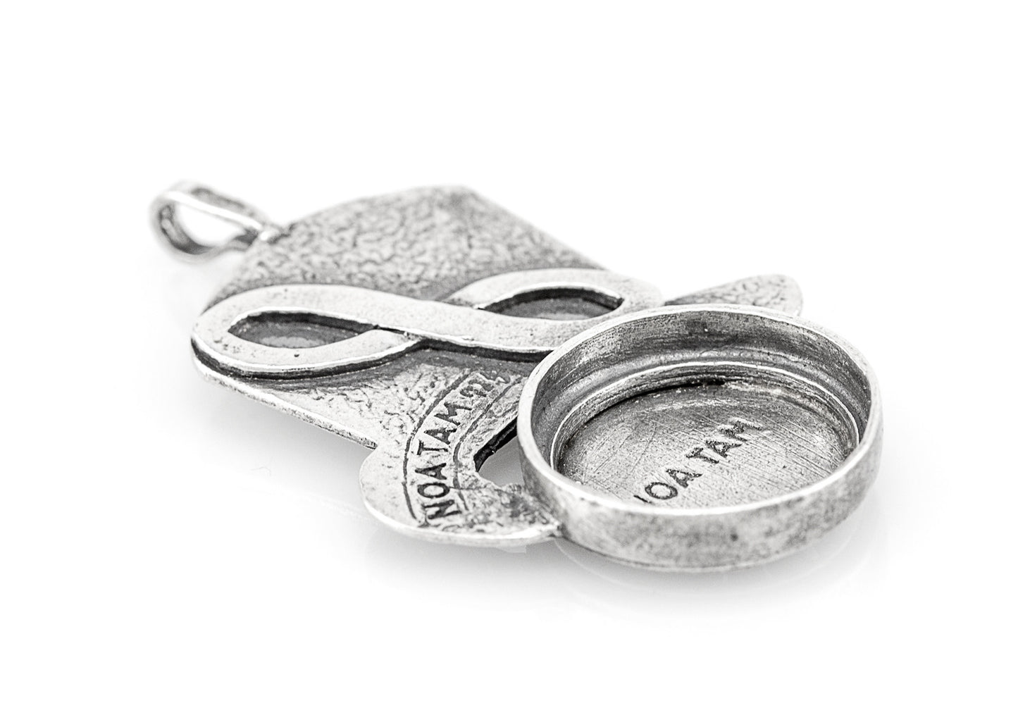 The Couple Medallion Hat Pendant Necklace