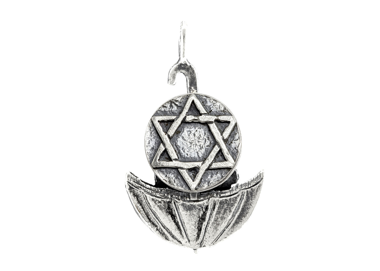 Star of David Medallion of Israel Coin Necklace