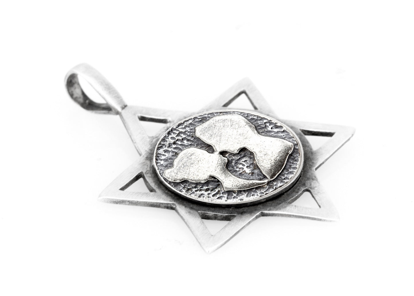 Star of David with Couple Medallion