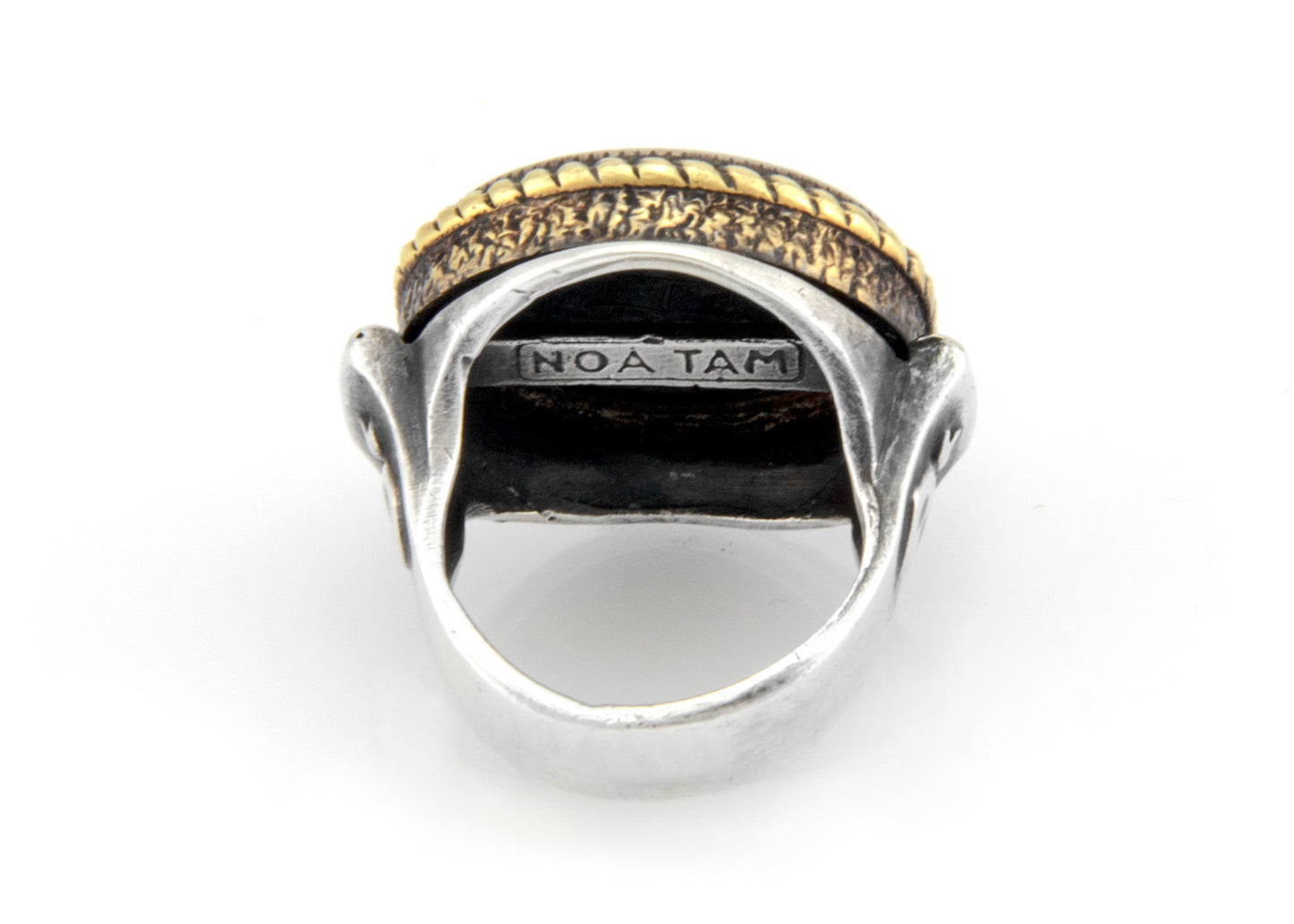 Coin ring with the Treble Clef coin medallion