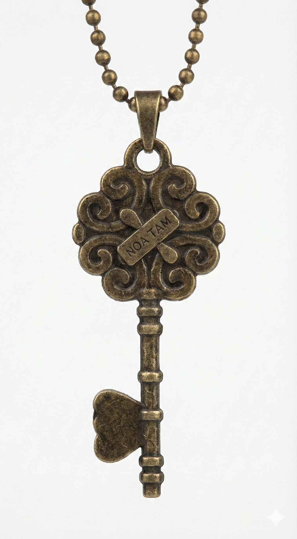 The Key of the Open Heart - Open Everything Necklace