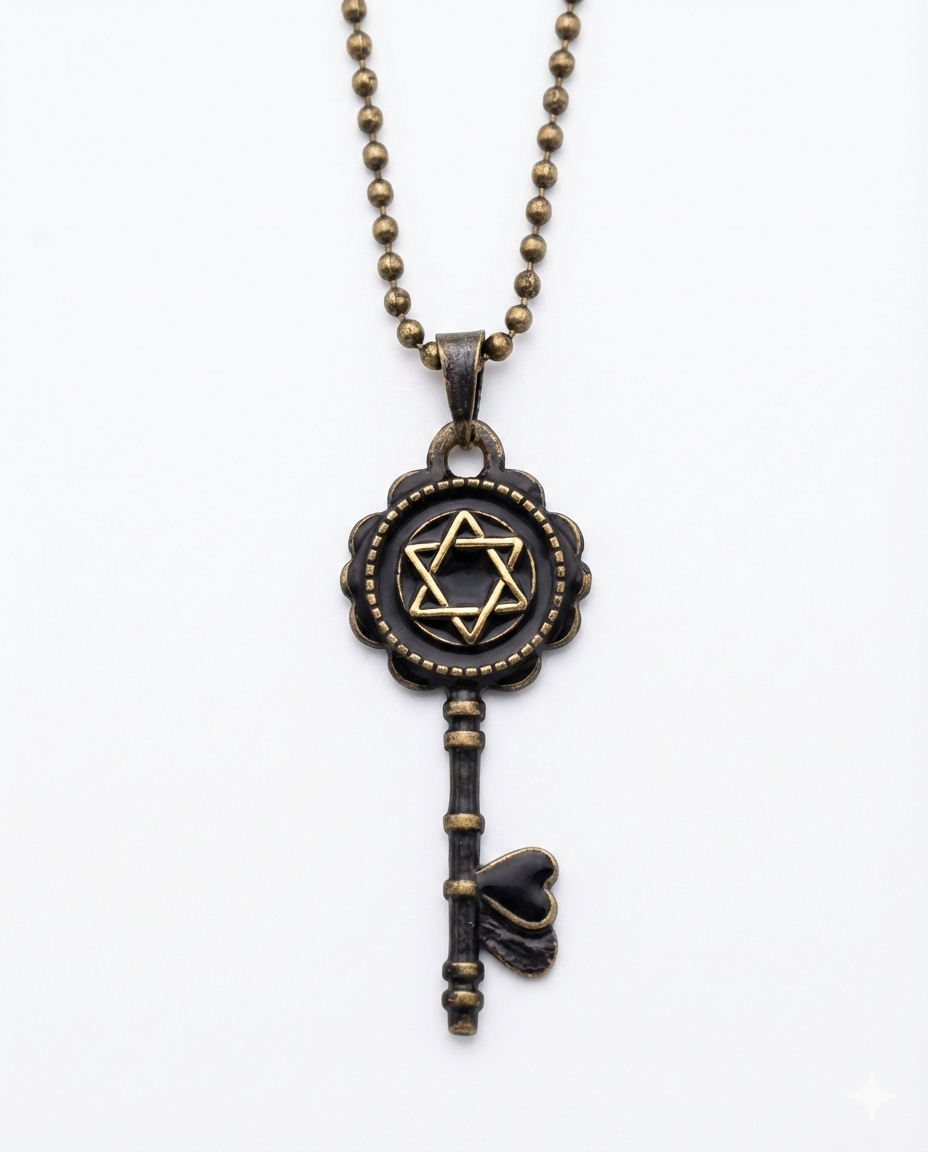 The Key of the Open Heart - Open Everything Necklace
