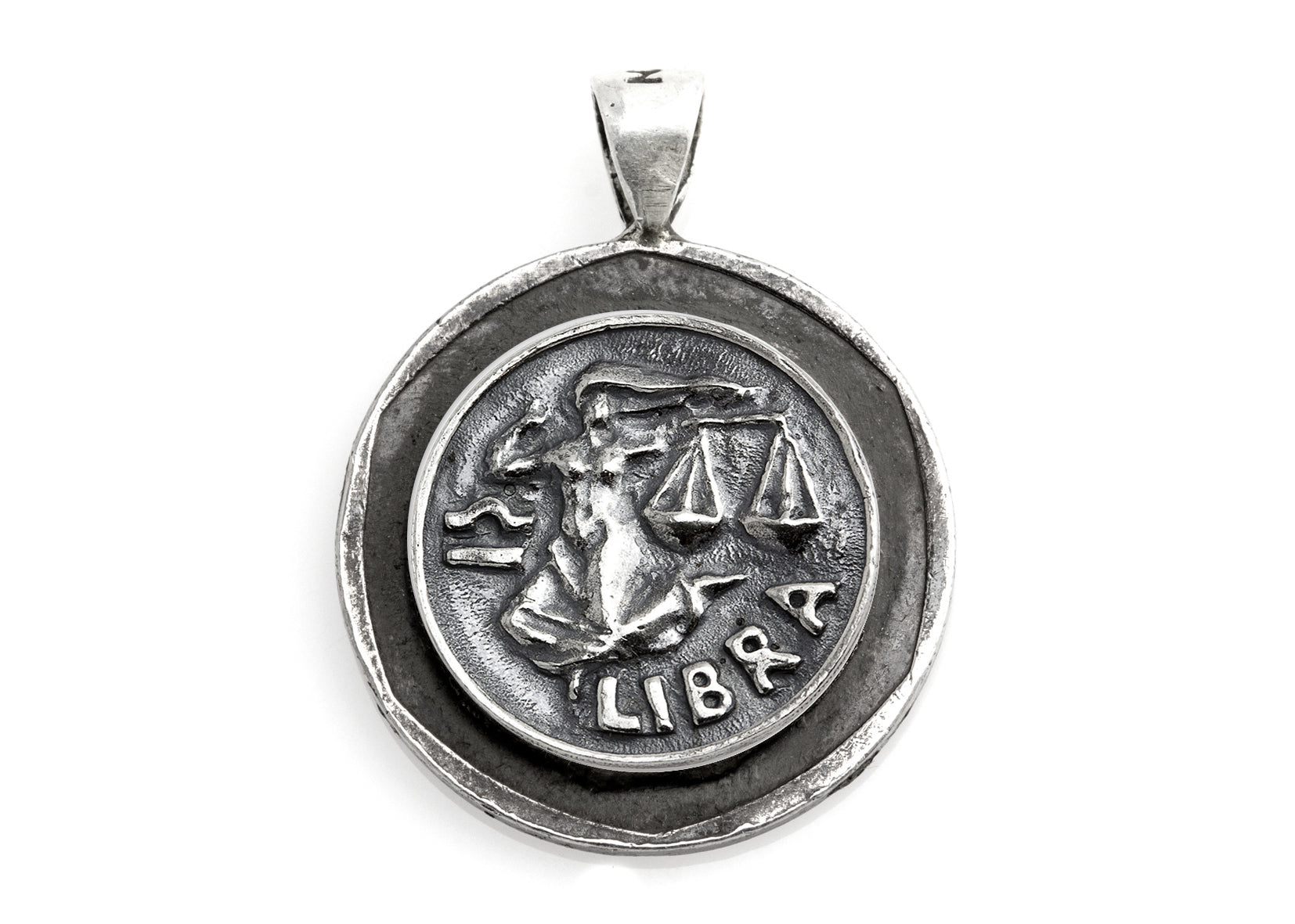 Libra - Zodiac Coin Pendant