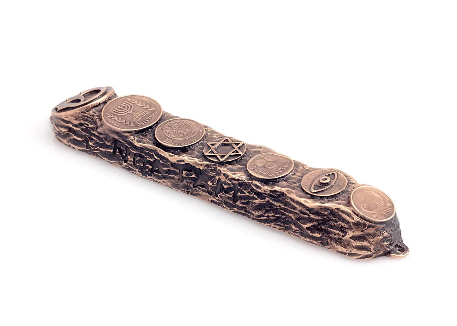 Israeli Blessing Coins Mezuzah – 16 cm