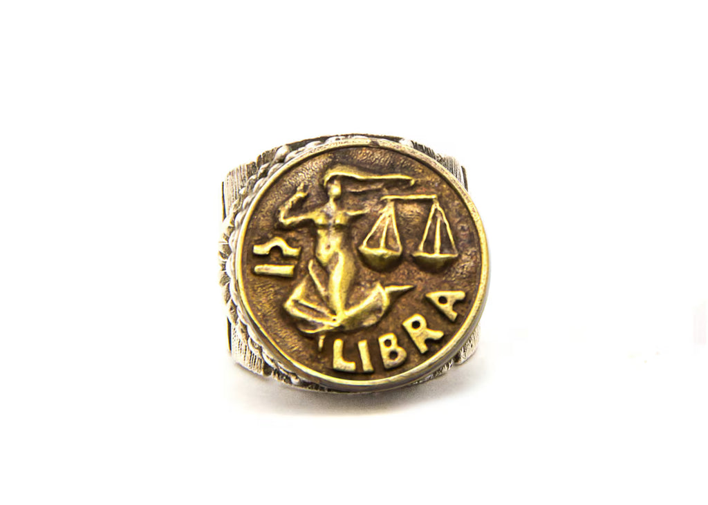 Libra Zodiac Ring