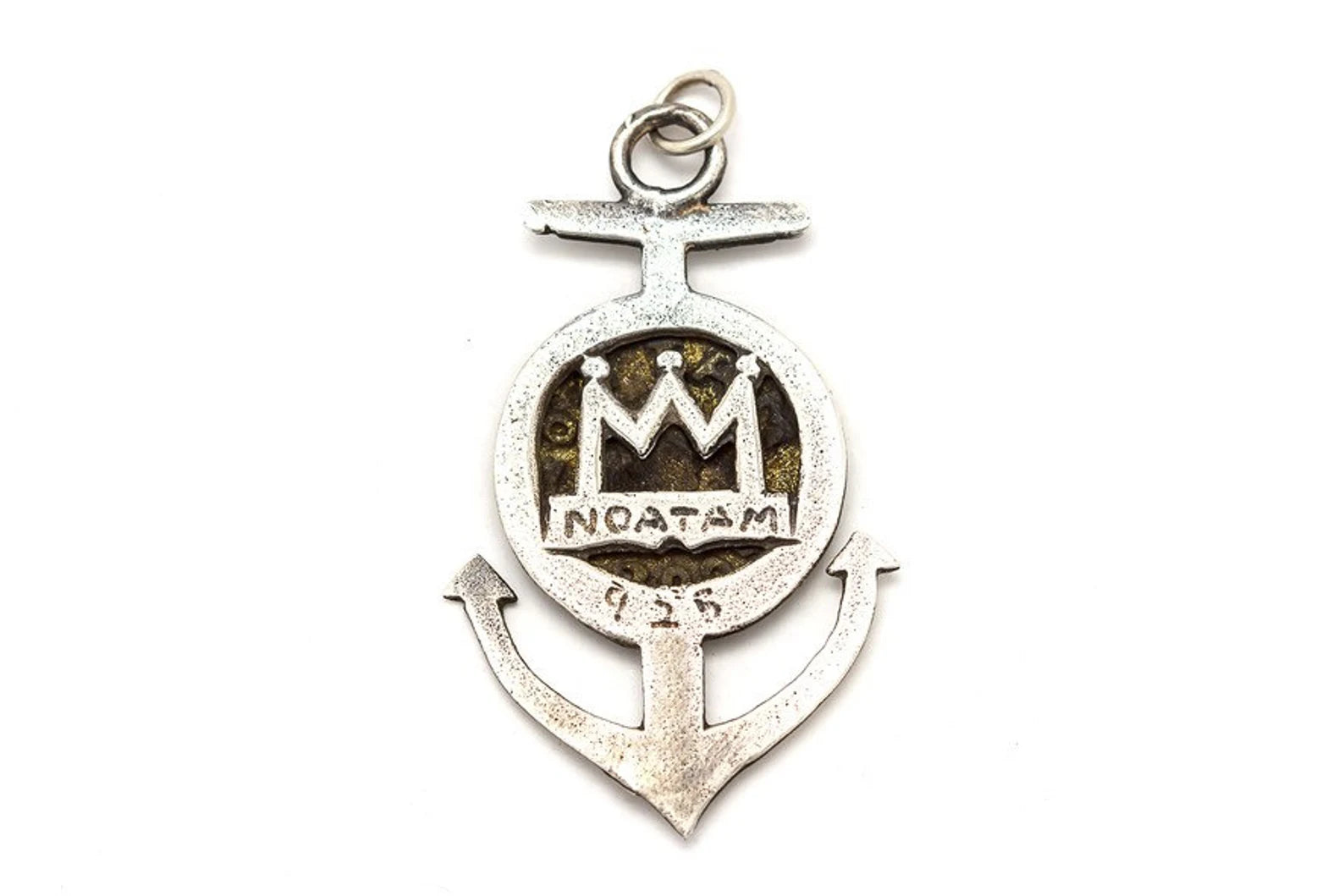 Libra Zodiac Anchor Pendant