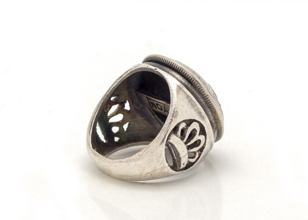Lion of Courage Coin Ring
