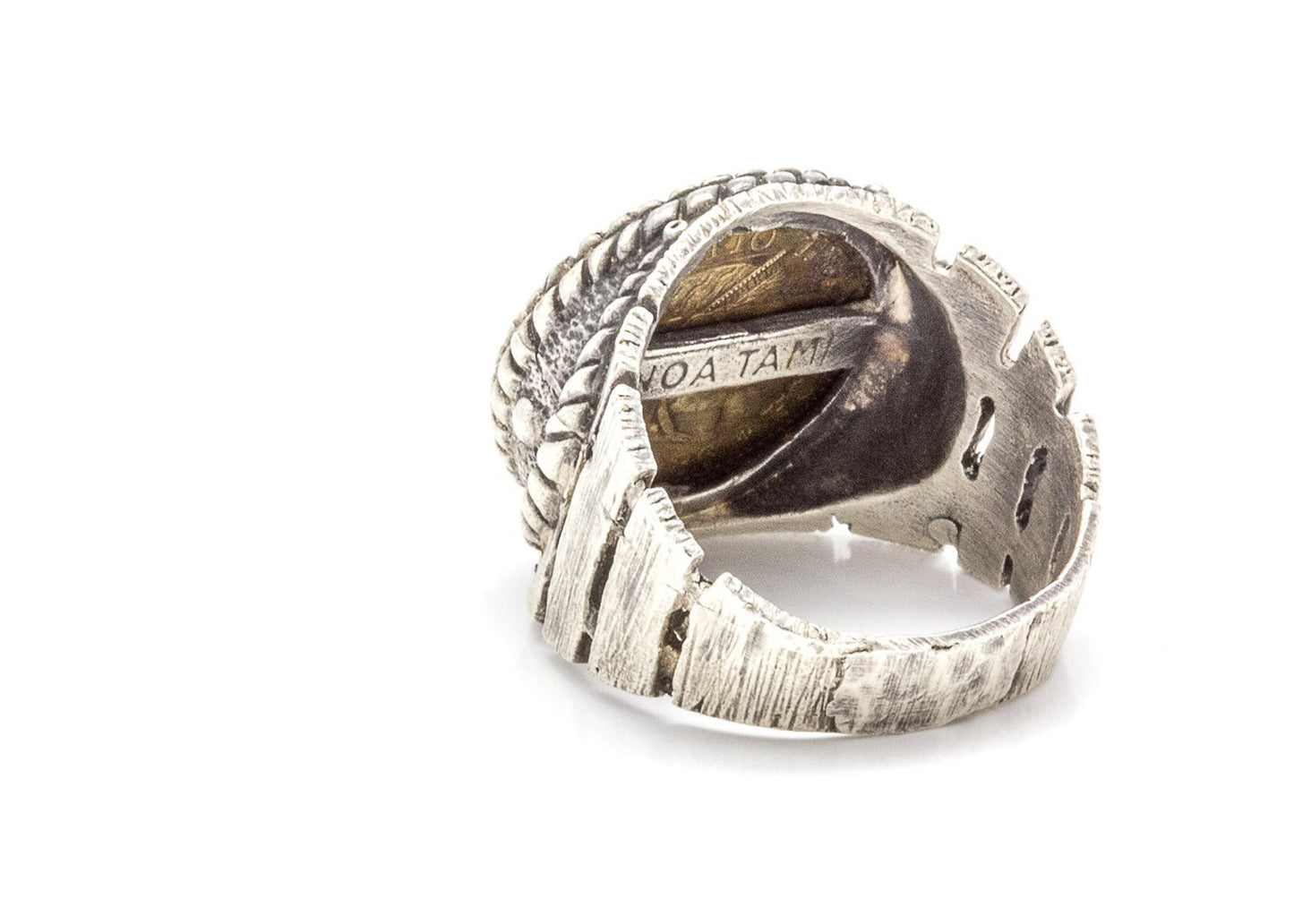 Vintage Ring For Men, Coin of Swiss Ring, Sterling Silver Coin Ring, men's Jewelry, Swiss Coin Jewelry - 5 Rappen Switzerland Coin