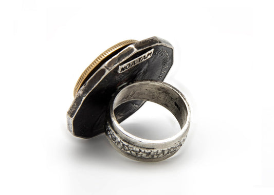 South Africa & Australia Coin Ring - Men's & Women's Silver Ring