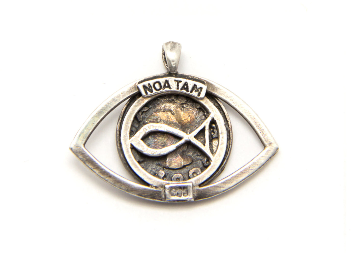 Pisces Sign Astrology Zodiac Charm Eye Necklace