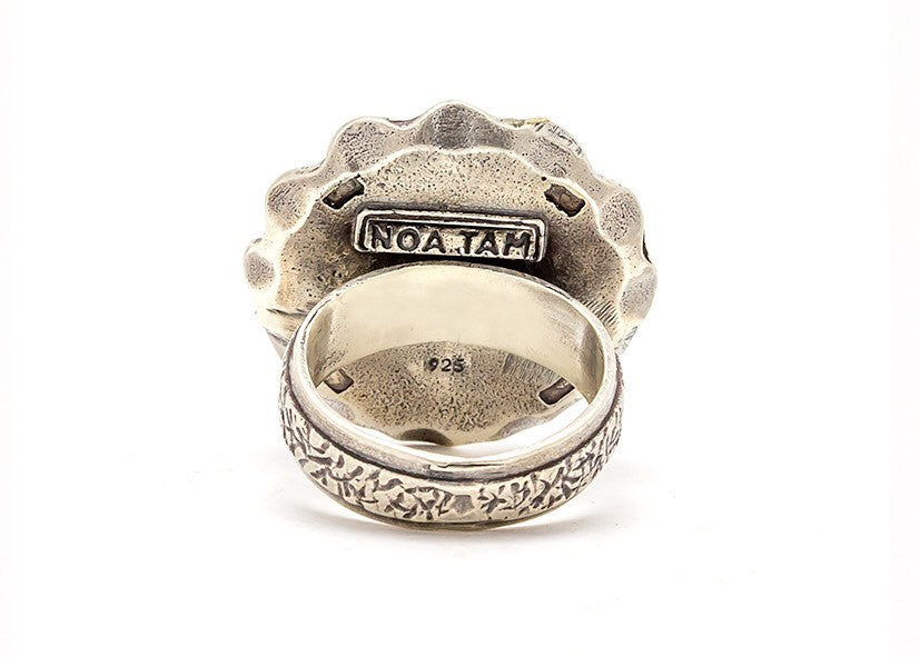 Israeli Old, Collector's Coin Ring - 5 Agorot Israel Coin