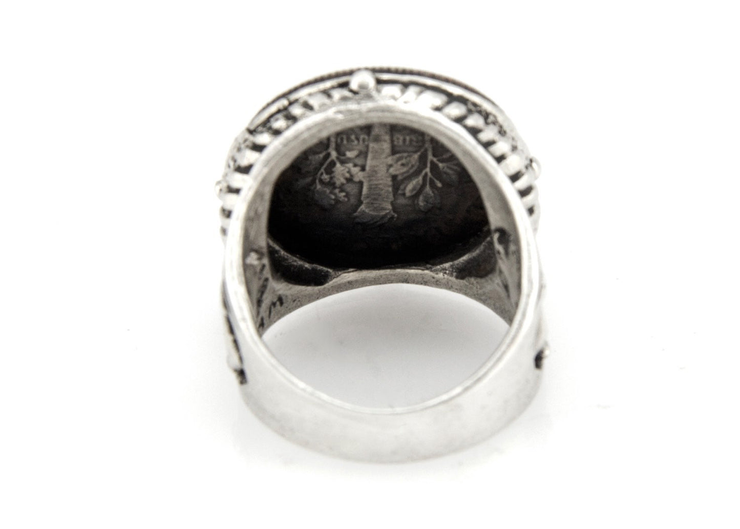 US Dime Sterling Silver Coin Ring