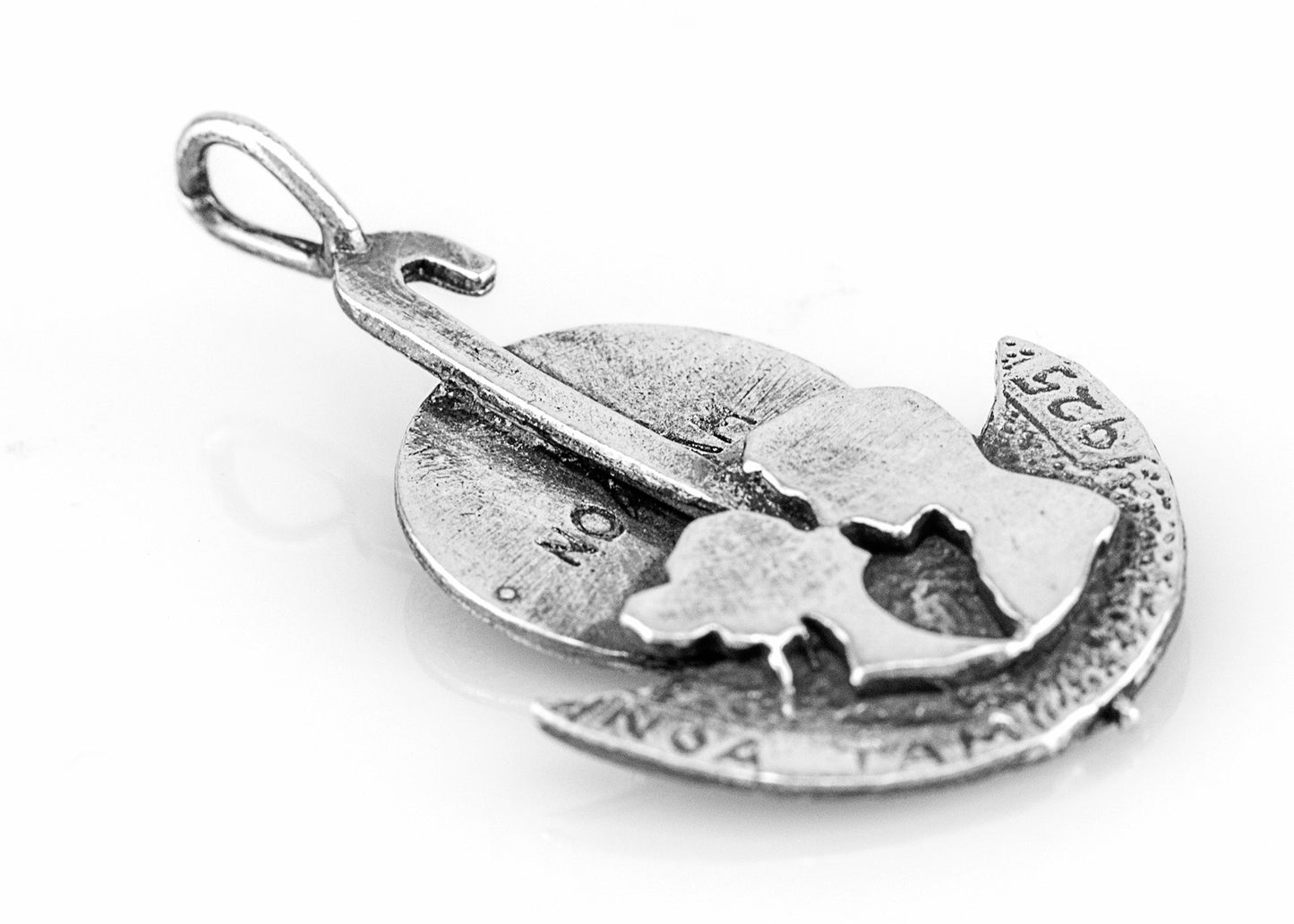 Horseshoe Medallion of Israel Good Luck Necklace