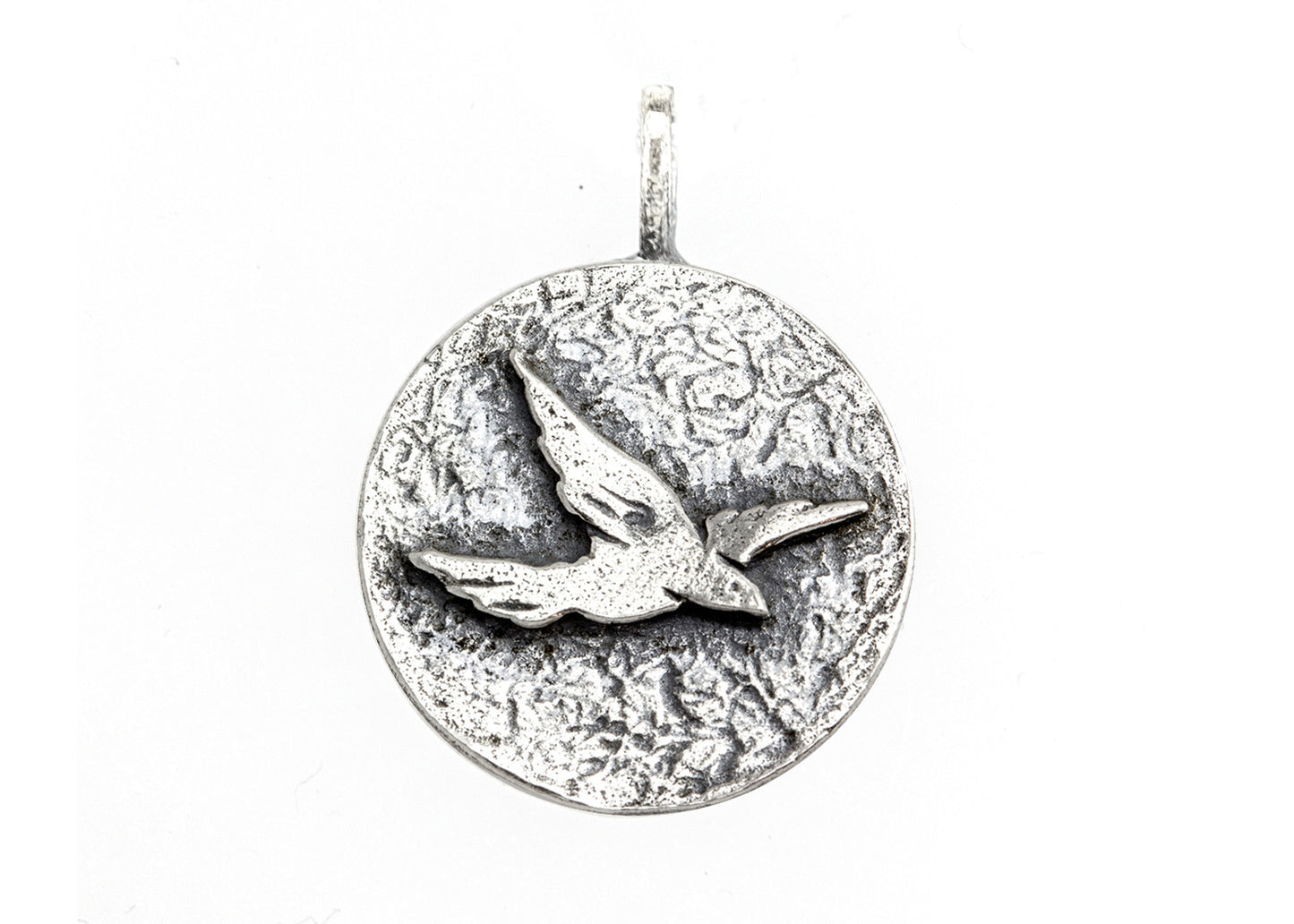 925 Sterling Pendant Silver With Bird