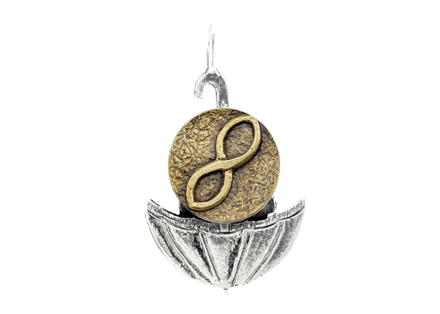 Infinity Sign Medallion of Israel Necklace - Be Infinite