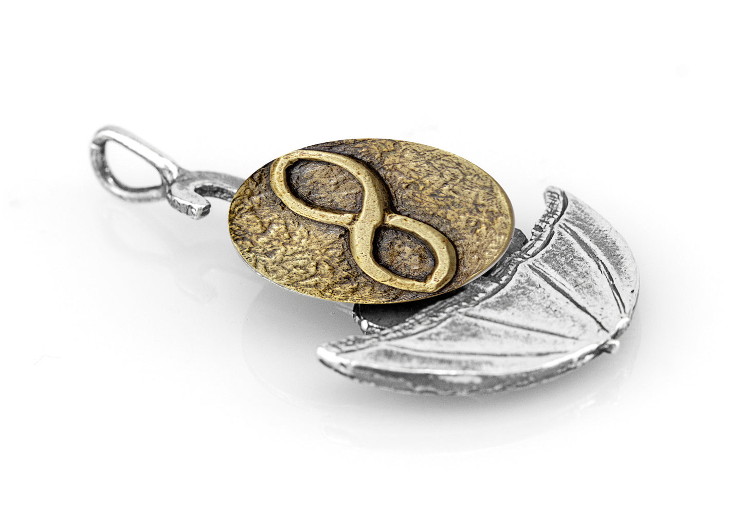 Infinity Sign Medallion of Israel Necklace - Be Infinite