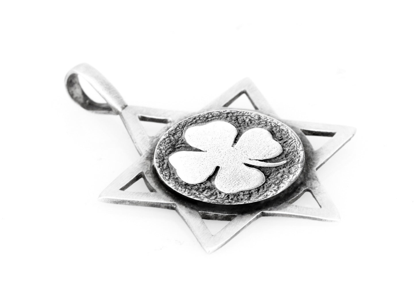 Star of David with the Clover Medallion