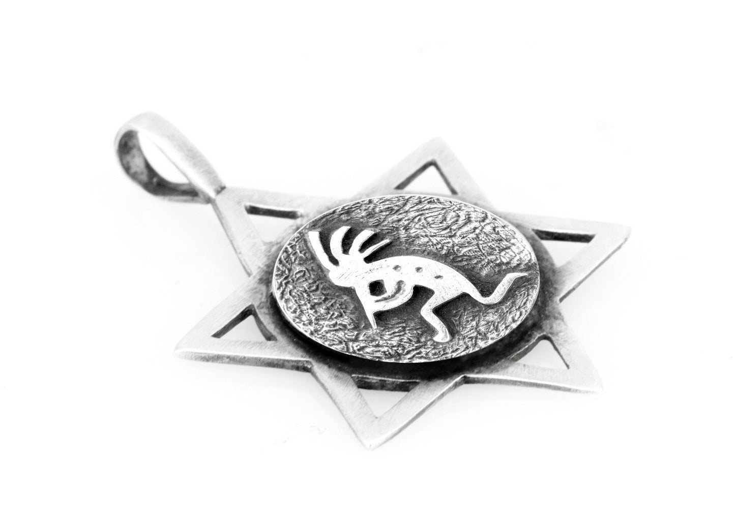 Star of David with the Kokopelli Medallion