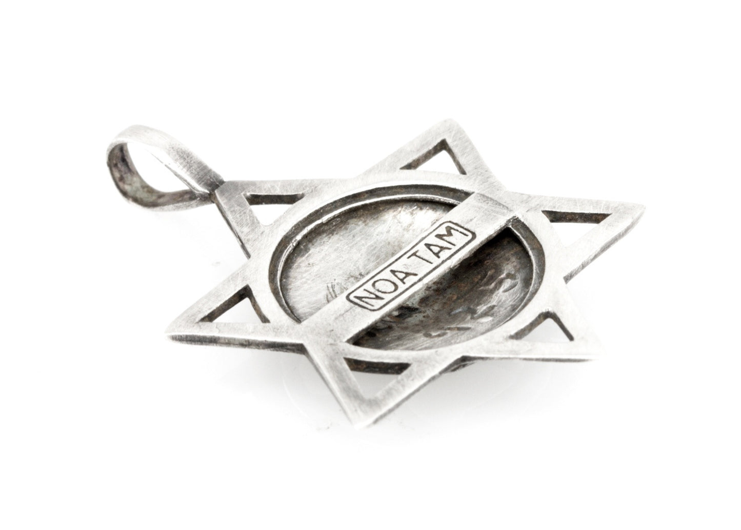 Star of David Coin Necklace with the Amen Medallion