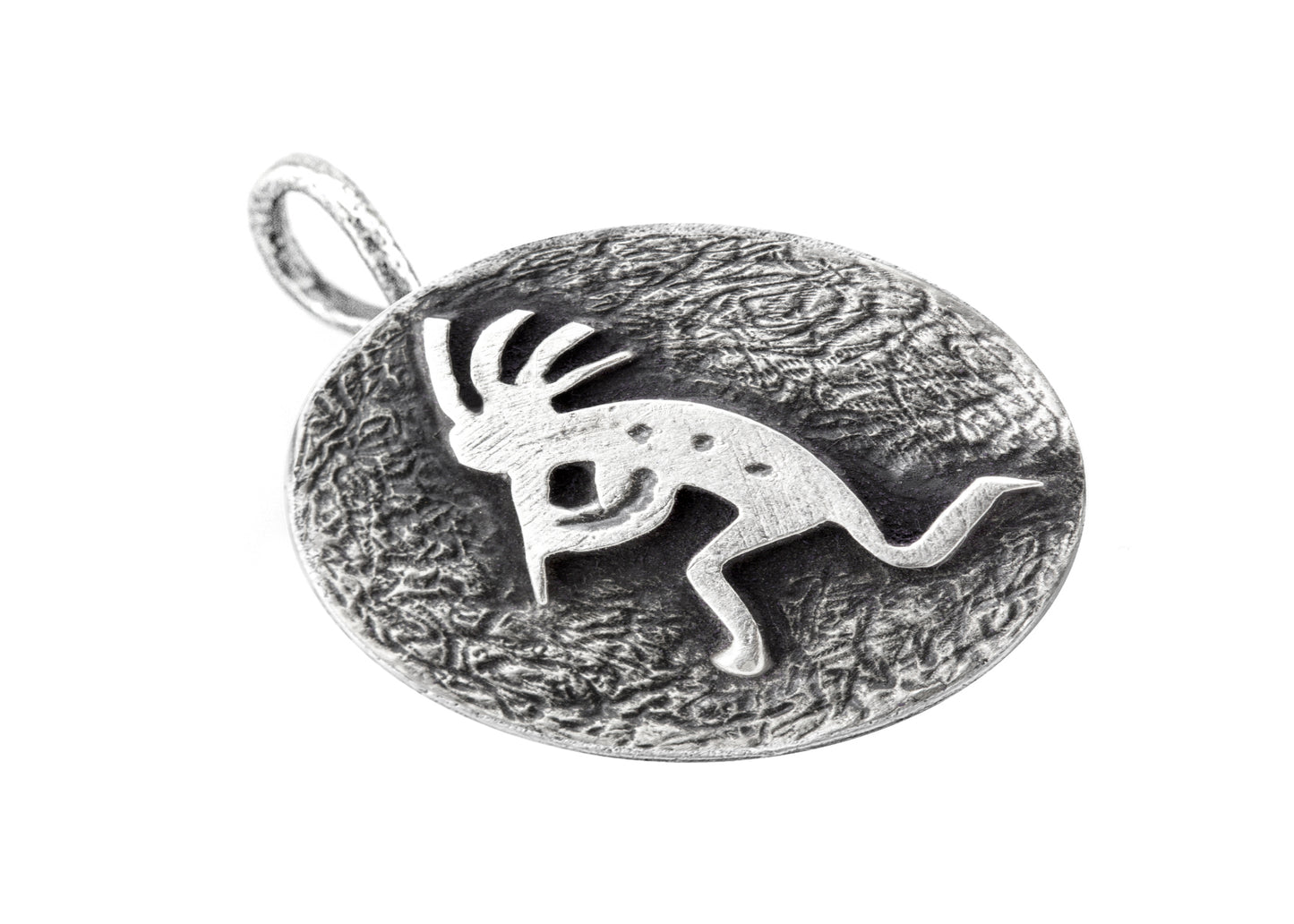 925 Sterling Pendant Silver With Kokopelli